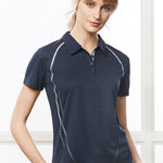 Womens Cyber Short Sleeve Polo