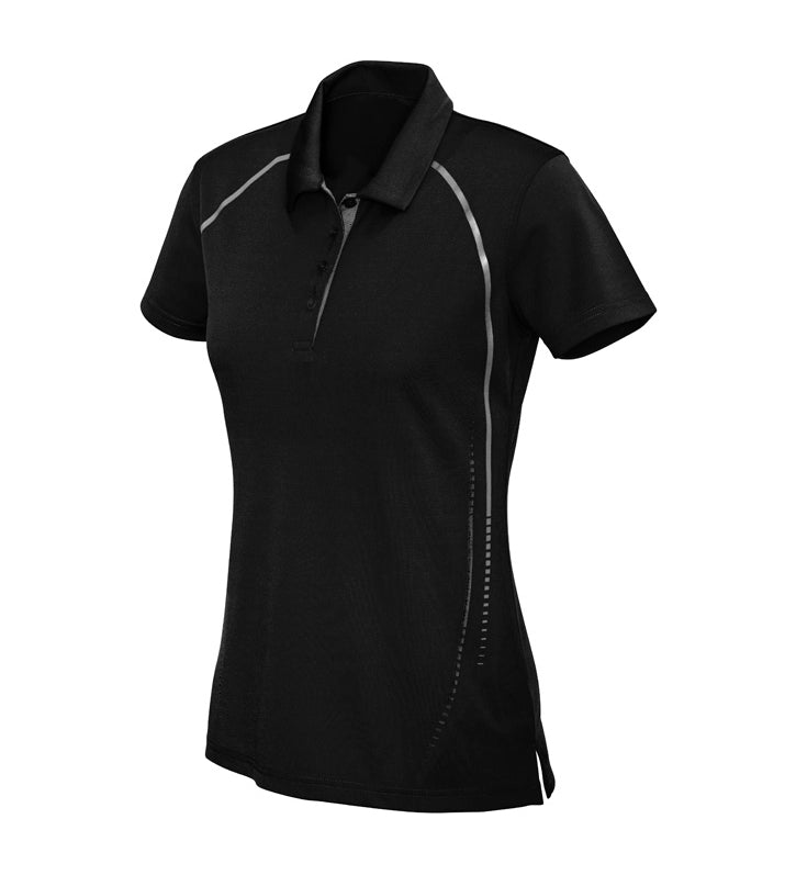 Fashion Biz P604LS Womens Cyber Short Sleeve Polo