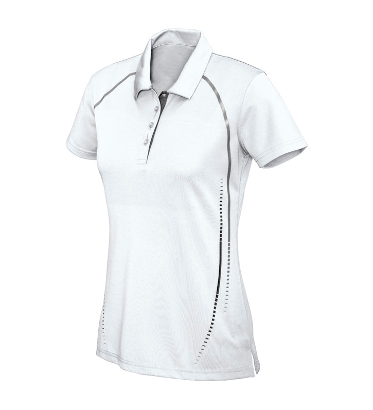 Fashion Biz P604LS Womens Cyber Short Sleeve Polo