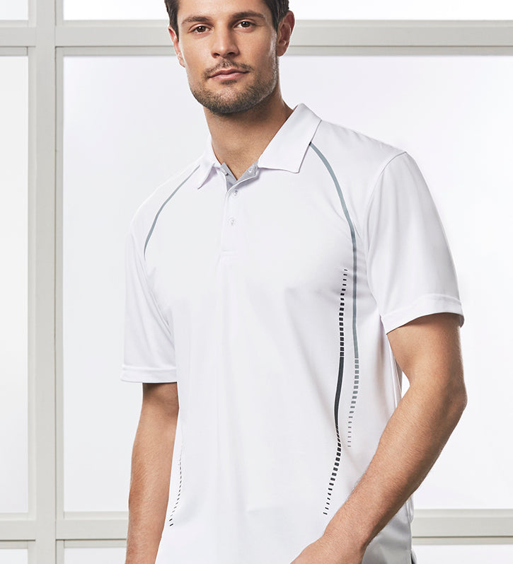 Mens Cyber Short Sleeve Polo