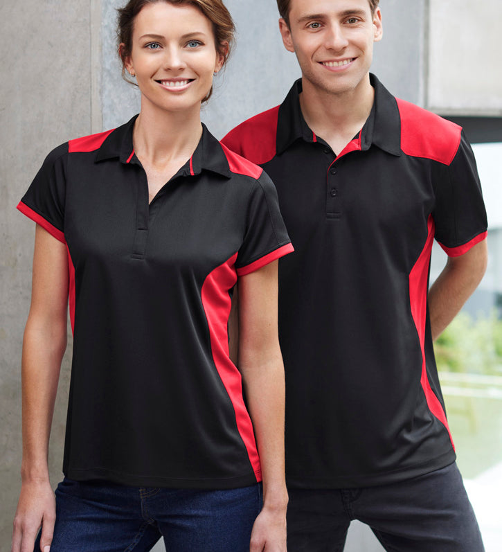 Fashion Biz P705MS Mens Rival Short Sleeve Polo