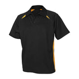 Mens Splice Short Sleeve Polo