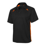 Fashion Biz P7700 Mens Splice Short Sleeve Polo
