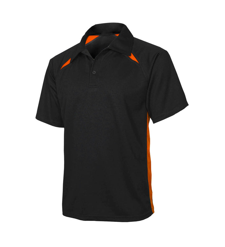 Fashion Biz P7700 Mens Splice Short Sleeve Polo