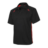 Fashion Biz P7700 Mens Splice Short Sleeve Polo