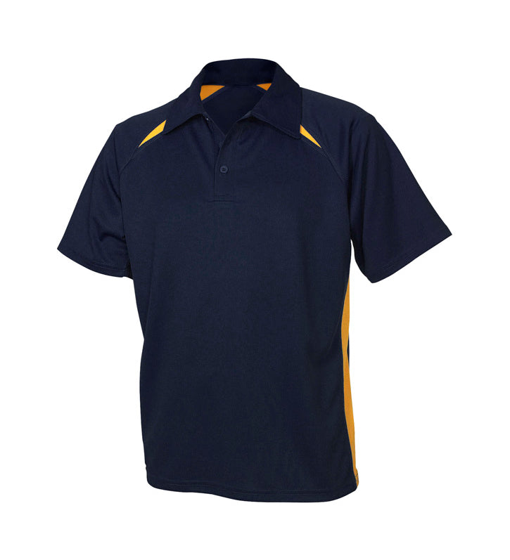 Fashion Biz P7700 Mens Splice Short Sleeve Polo