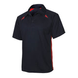 Fashion Biz P7700 Mens Splice Short Sleeve Polo