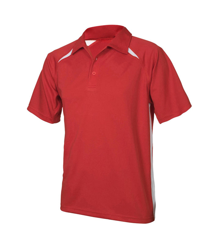 Fashion Biz P7700 Mens Splice Short Sleeve Polo