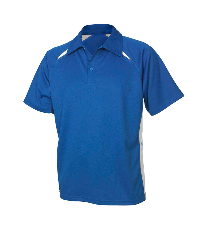 Fashion Biz P7700 Mens Splice Short Sleeve Polo