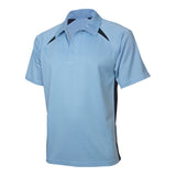 Fashion Biz P7700 Mens Splice Short Sleeve Polo