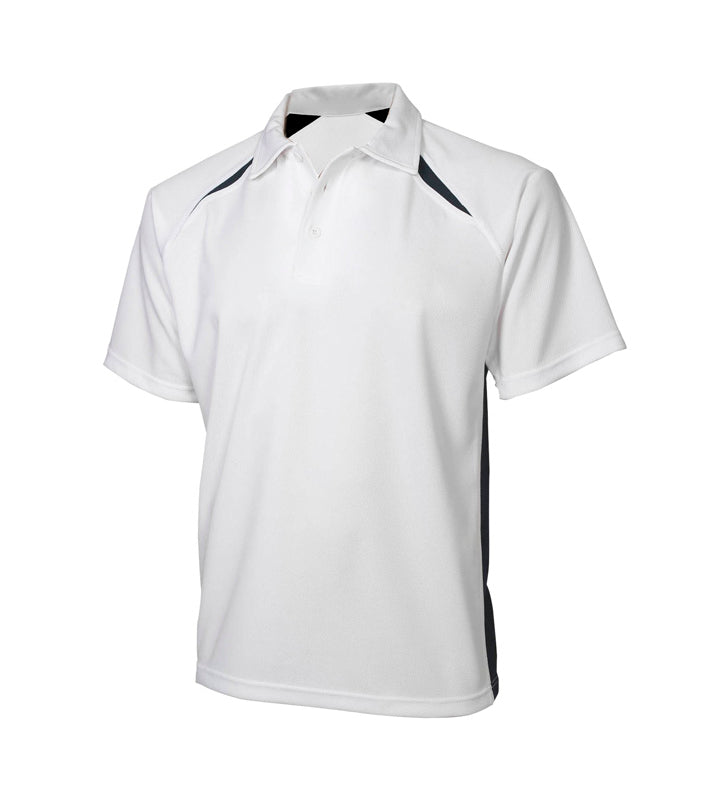 Fashion Biz P7700 Mens Splice Short Sleeve Polo