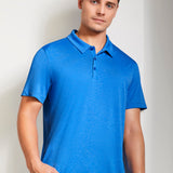 Fashion Biz P815MS Mens Aero Short Sleeve Polo