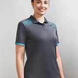 Fashion Biz P900LS Womens Galaxy Short Sleeve Polo