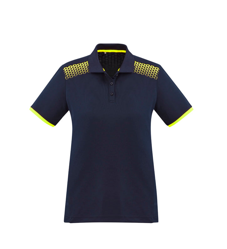 Fashion Biz P900LS Womens Galaxy Short Sleeve Polo