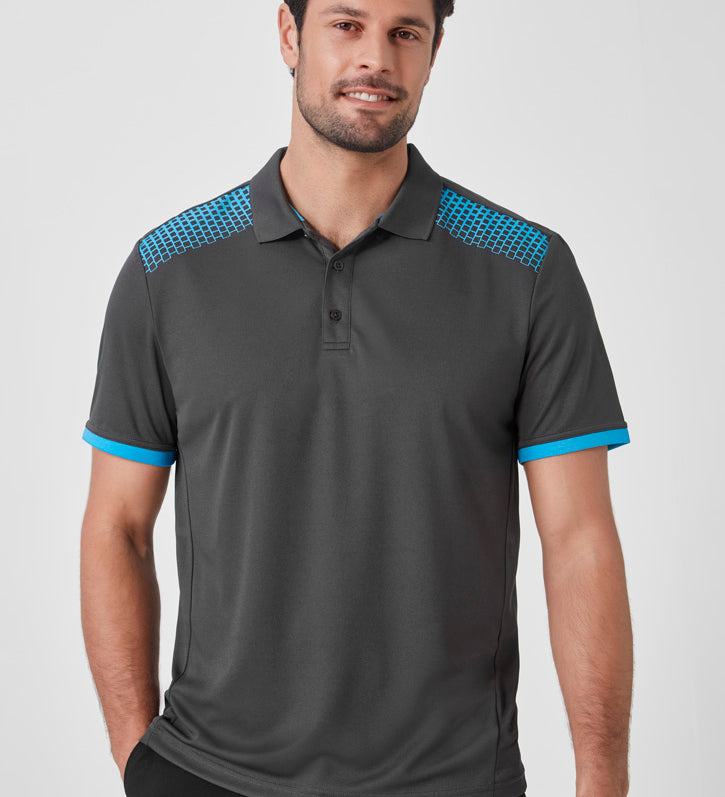 Fashion Biz P900MS Mens Galaxy Short Sleeve Polo