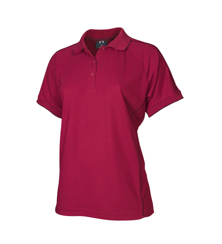Fashion Biz P9925 Womens Resort Short Sleeve Polo