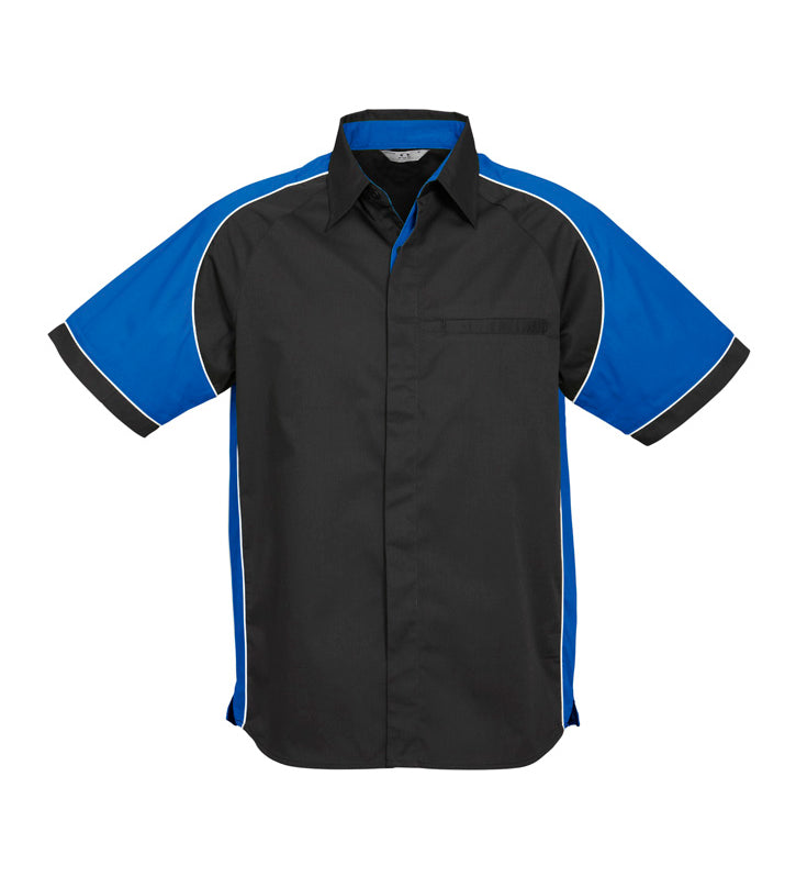 Fashion Biz S10112 Mens Nitro Short Sleeve Shirt