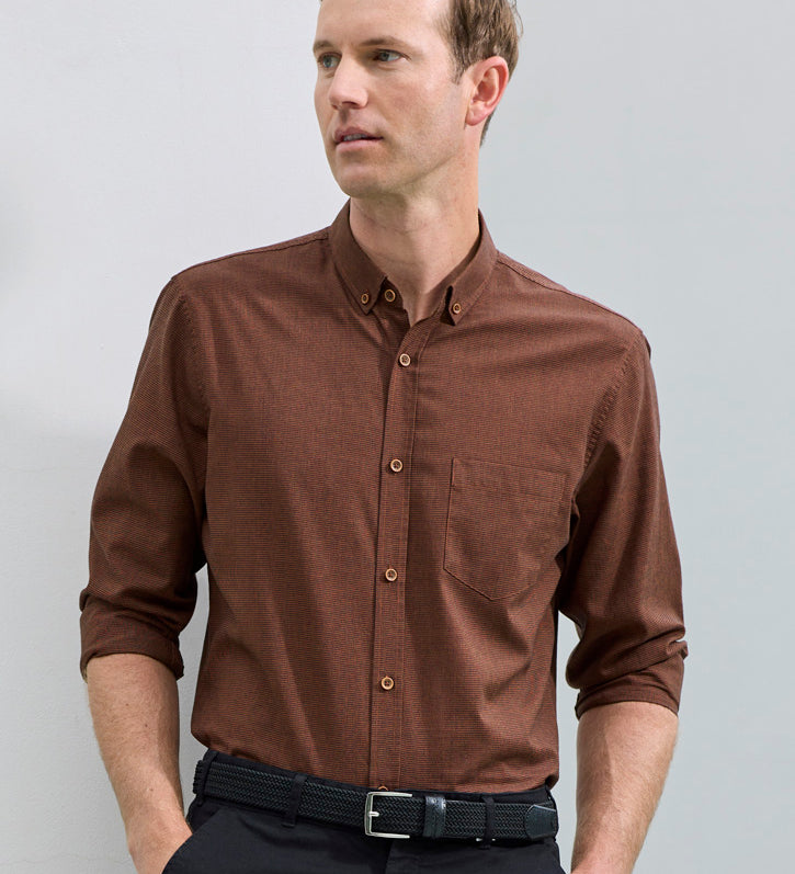 Fashion Biz S421ML Mens Soul Long Sleeve Shirt