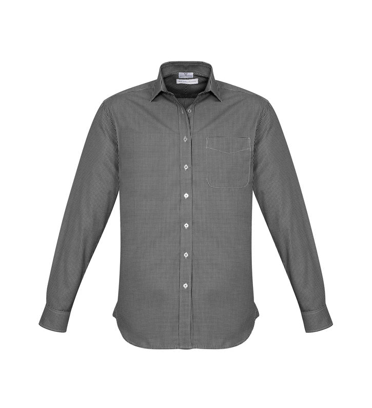 Fashion Biz S716ML Mens Ellison Long Sleeve Shirt