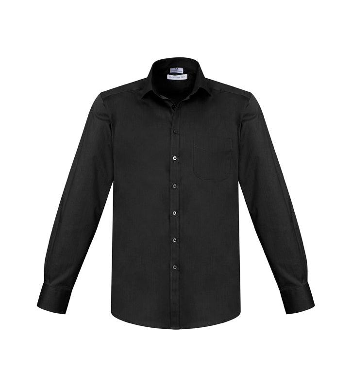 Fashion Biz S770ML Mens Monaco Long Sleeve Shirt