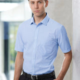 Fashion Biz S812MS Mens Euro Short Sleeve Shirt