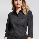 Fashion Biz S820LT Womens Harper 3/4 Sleeve Shirt