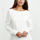 Fashion Biz S828LL Womens Madison Boatneck Top