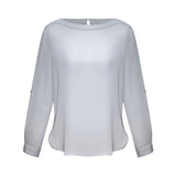 Fashion Biz S828LL Womens Madison Boatneck Top