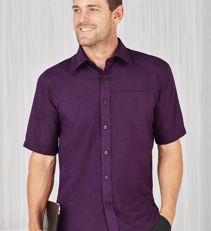 Fashion Biz SH3603 Mens Oasis Short Sleeve Shirt