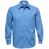 Mens Micro Check Long Sleeve Shirt