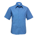 Mens Micro Check Short Sleeve Shirt