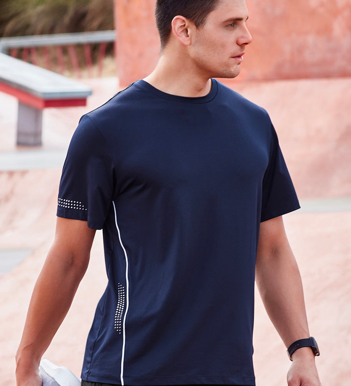 Fashion Biz T318MS Mens Balance Short Sleeve Tee