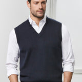 Fashion Biz WV6007 Mens Woolmix Knit Vest